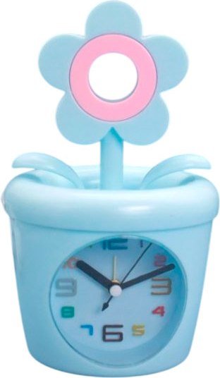 

Настольные часы ILikeGift Flower in a pot 100P-106-03 (синий)