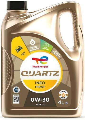 

Моторное масло Total Quartz Ineo First 0W-30 ACEA C1 4л