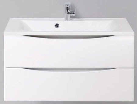 

BelBagno Тумба под умывальник Marino-900-2C-SO-BL-P (bianco lucido)