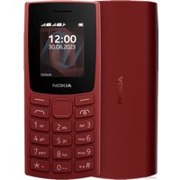 Кнопочный телефон Nokia 105 (2023) Dual SIM TA-1557 (красный)