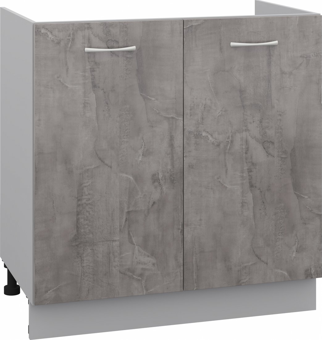 Шкаф напольный Кортекс-мебель Корнелия Лира НШ80м (оникс)