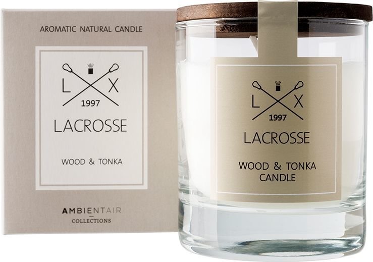 

Ароматизированая свеча Ambientair Lacrosse Дерево и тонка VV040WTLC
