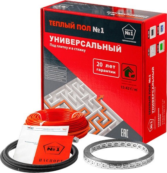 

Нагревательный кабель Теплый пол №1 СТСП-300