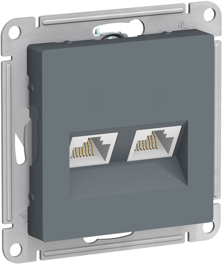

Розетка компьютерная Systeme Electric AtlasDesign ATN000785