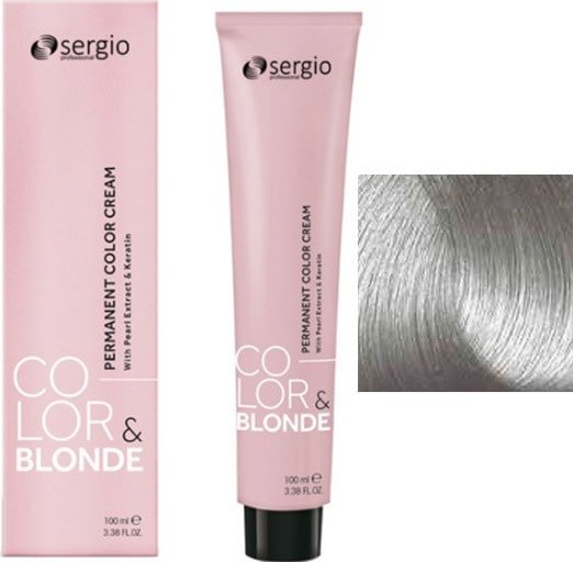 

Крем-краска для волос Sergio Professional Color&Blonde Pastel&Metallic AL алюминий