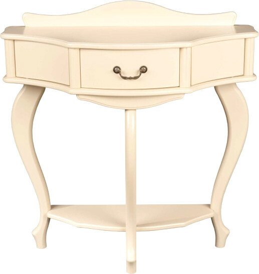 

Консольный стол Мебелик Джульетта с 1 ящиком (дуб шампань)