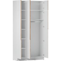 Шкаф распашной ЭлиГард Aura 3Dа (белый)