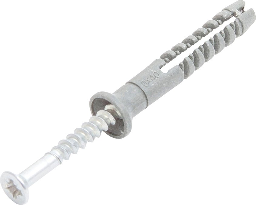 

Дюбель-гвоздь ЕКТ Потайной 8x45 BW000014 (100 шт, полипропилен)