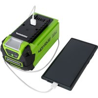 Аккумулятор Greenworks G40USB2 (40В/2 Ач)