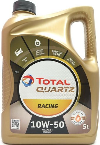 Моторное масло Total Quartz Racing 10W-50 5л