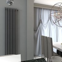 Стальной трубчатый радиатор Loten Grey V 750x180 (нижнее подключение)