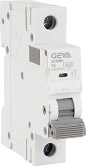 

Выключатель автоматический GEYA GYM9H-1P-3D 1P 3A D 10kA 1M GYM9H1P3D