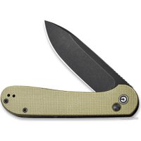 Складной нож Civivi Button Lock Elementum 14C28N Steel Handle C2103B (оливковый)