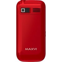 Кнопочный телефон Maxvi B6ds up (красный)