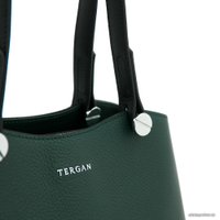 Женская сумка Tergan 79423 Green Black