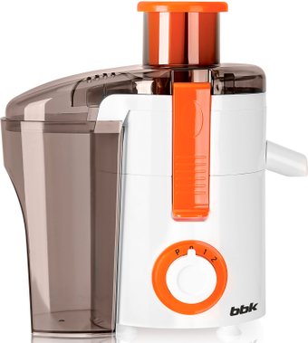 Соковыжималка BBK JC060-H20 (белый/оранжевый)