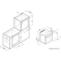 Газовый духовой шкаф Fornelli FGA 45 Stretto