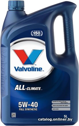 Моторное масло Valvoline All-Climate C3 5W-40 5л дубль