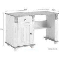 Стол Диприз Adele Д.40017.1 (белый воск/черри)