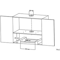 Кухонная вытяжка Korting KHI 60094 GW