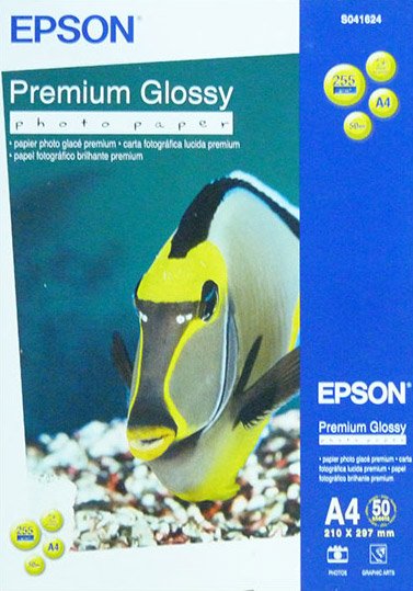 

Фотобумага Epson Premium Glossy Photo Paper A4 50 листов (C13S041624)