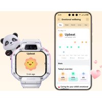 Детские умные часы Huawei Watch Kids X1 Pro (серебристый, с сиреневым ремешком, международная версия)