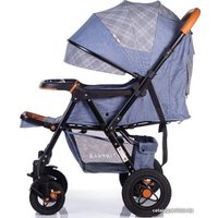 Коляска прогулочная «книга» Babyhit Sense Plus (серый/джинс)