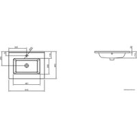 Умывальник Jacob Delafon Ola EXSA112-00