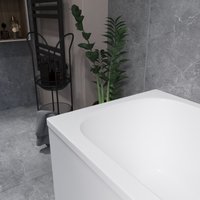 Ванна Lauter Sophia 130 21205130 (с ножками, серым подголовником)