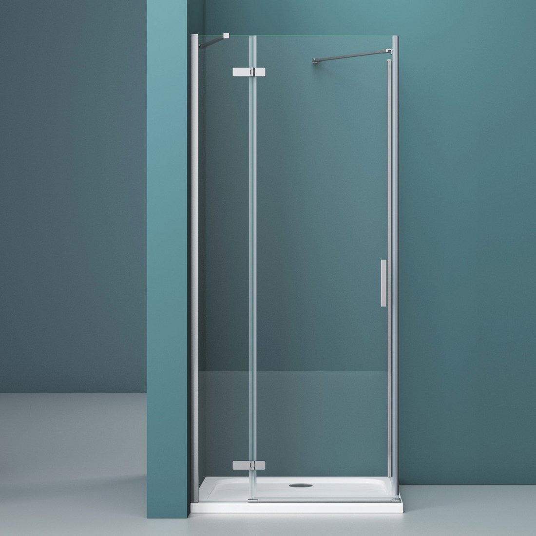

Душевой уголок BelBagno UNO-AH-1-120/90-P-Cr