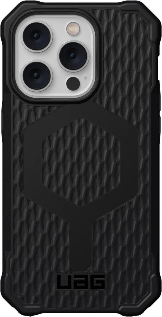 

Чехол для телефона Uag для iPhone 14 Pro Essential Armor for MagSafe Black 114091114040