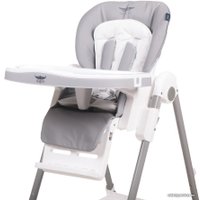 Высокий стульчик Martin Noir Tody Lux (mercury gray) 0+