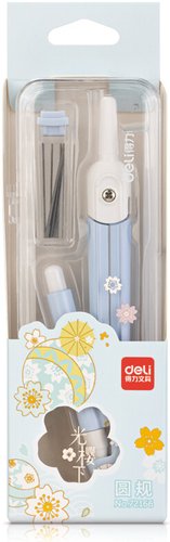 Циркуль Deli 72166BLUE