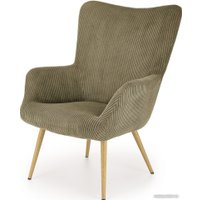 Интерьерное кресло Halmar Amaro (оливковый)