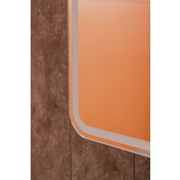 Silver Mirrors Шкаф с зеркалом для ванной Фиджи Flip 40 LED-00003049