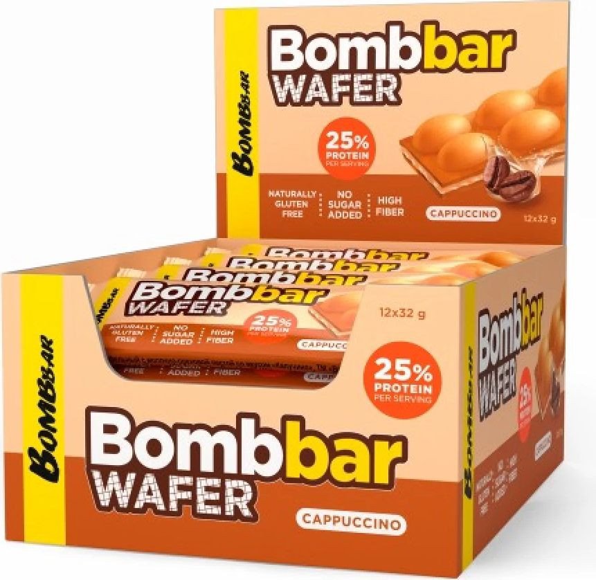 Протеиновый батончик Bombbar Капучино (32 г)