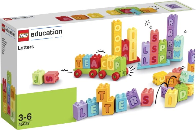 

Набор деталей LEGO Education 45027 Английский алфавит