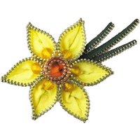 Набор для вышивания Риолис Брошь Нарцыс 1341