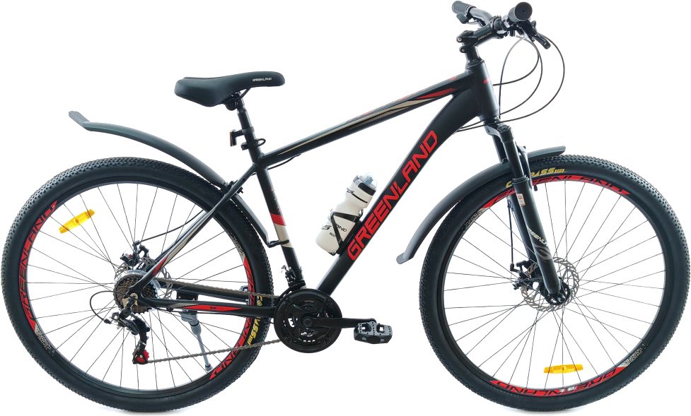 

Велосипед Greenland Action 29 р.21 2025 (черный/красный)
