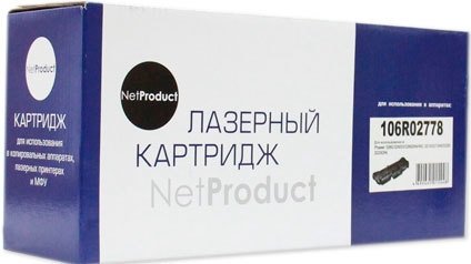 

Картридж NetProduct N-106R02778 (аналог Xerox 106R02778)