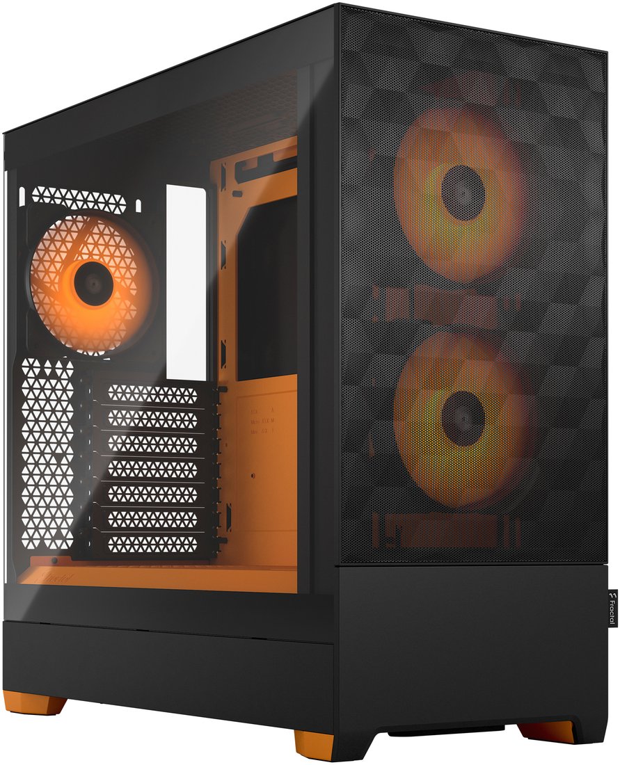 

Корпус Fractal Design Pop Air RGB Orange Core TG Clear Tint FD-C-POR1A-05