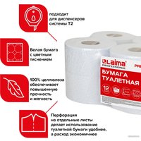 Туалетная бумага Laima Premium 112516 (12 шт, белый)