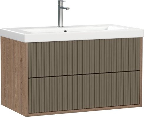 

Cersanit Тумба под умывальник Classic Ribble 80 69280 (коричневый)