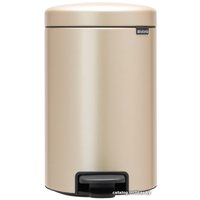 Мусорное ведро Brabantia Pedal Bin NewIcon 12 л (шампань)