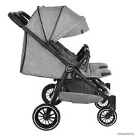 Коляска прогулочная «книга» Pituso Duocity Т1 2022 (серый металлик)