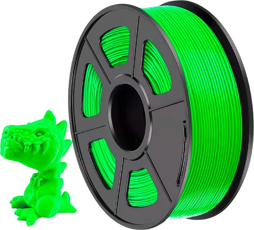 Филамент NV Print NV-3D-PLA-NOCT-GREEN (1.75мм, 1кг, зеленый)
