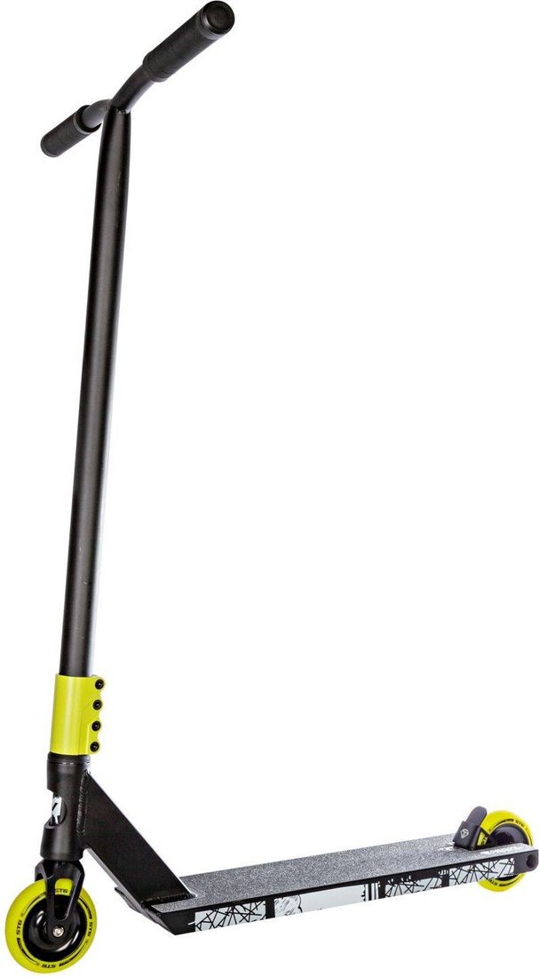 

Трюковый самокат Novatrack Crow 10/110 110A.CROW10.BK24 (черный/зеленый)