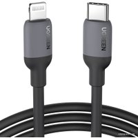 Кабель Ugreen US387 20304 USB Type-C - Lightning (1 м, черный)