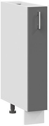 

Шкаф напольный Трия Габриэлла 1Н15К (белый/титан)