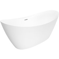 Ванна Wellsee Carefree Dove 168x73 23290101R (отдельностоящая ванна белый глянец, экран, ножки, сифон-автомат хром)